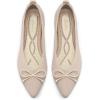 imageAnkis Ballet Flats Shoes for Women Dressy Comfortable Pointed Toe Casual Work Flats for Women FoldableBeige
