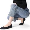 imageAnkis Ballet Flats Shoes for Women Dressy Comfortable Pointed Toe Casual Work Flats for Women FoldableBlack