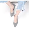 imageAnkis Ballet Flats Shoes for Women Dressy Comfortable Pointed Toe Casual Work Flats for Women FoldableGrey