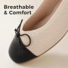 imageAnkis Ballet Flats Shoes for Women Round Toe Casual Comfortable Flats for Women Dressy and Daily WorkBeige