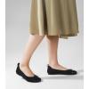 imageAnkis Ballet Flats Shoes for Women Round Toe Casual Comfortable Flats for Women Dressy and Daily WorkBlack
