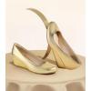 imageAnkis Black Nude Silver Gold Wedges for Women Low Heel Womens Wedge Comfortable Closed Toe Women Pumps Dress Shoes 2InchGold
