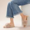 imageAnkis Camel Fur SlidesCute Chic Versatile Pretty Soft Platform Slides Open Toe Nonslip Womens House Fluffy Slippers Fuzzy Slippers for Women Indoor Outdoor All Seasons
