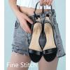 imageAnkis Black Nude White Gold Women Sandals Comfortable Walking Strappy Open Toe Sandals for Women Dressy Summer 1 Inch Low Block Heel Flat Adjustable Ankle Strap ShoesBlack Pu