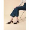 imageAnkis Slingback Heels for Women Closed Toe Womens Pumps Kitten Heel Wedding Party Casual Dress Shoes