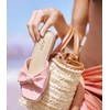 image:imageAnkis Womens Bow Flat Sandals Square Open Toe Dressy Comfortable Slides  Wedding Graduation Dressy Summer Beach Vacation Comfortable Slip On Slide SandalsPink