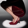 image:imageAnkis Womens Patent Slingback Kitten Heels 275in Pointed Toe Dress Pumps  Glossy patent upper Unique strap decor Soft comfortable lining Nonslip outsole Office bridal party casual night out wearBurgundy Patent