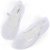 image:imageAnkis Womens Mary Jane Ballet Flats Mesh Jelly Fishnet Sandals  Mesh Flat Ballerina Flats Sandals Buckle Strap Mary Jane Comfy Causal Daily Dress ShoesJelly Clear
