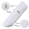 image:imageAnkis Womens Mary Jane Ballet Flats Mesh Jelly Fishnet Sandals  Mesh Flat Ballerina Flats Sandals Buckle Strap Mary Jane Comfy Causal Daily Dress ShoesJelly Clear