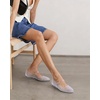 image:imageAnkis Womens Mary Jane Ballet Flats Mesh Jelly Fishnet Sandals  Mesh Flat Ballerina Flats Sandals Buckle Strap Mary Jane Comfy Causal Daily Dress ShoesJelly Clear