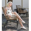 image:imageAnkis Womens Mary Jane Ballet Flats Mesh Jelly Fishnet Sandals  Mesh Flat Ballerina Flats Sandals Buckle Strap Mary Jane Comfy Causal Daily Dress ShoesWhite