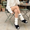 image:imageAnkis Memory Foam Fuzzy Slippers for WomenOpen Toe House ShoesBlack