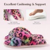 image:imageAnkis Memory Foam Fuzzy Slippers for WomenOpen Toe House ShoesHeart