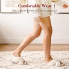 image:imageAnkis Memory Foam Fuzzy Slippers for WomenOpen Toe House ShoesWhite