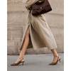image:imageAnkis Womens Slingback Kitten Heels Closed Pointed Toe 25in Dress PumpsLeopard Suede