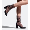 image:imageAnkis 3 Inch Closed Toe Heels for Women Chunky Block Heels Pumps ShoesBlack Satin